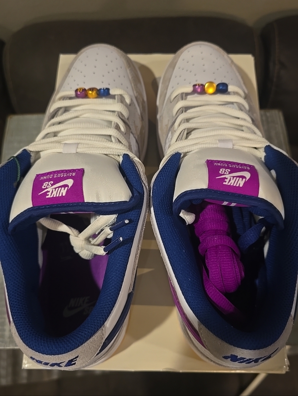 Rayssa Leal x Nike Dunk SB Low White - Picture 7 of 8